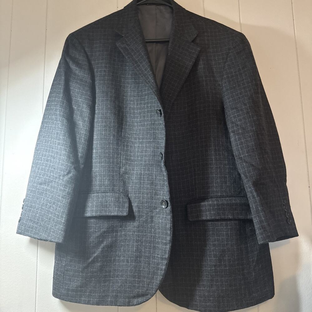 Slates Black/ Gray Blazer size 42S S15